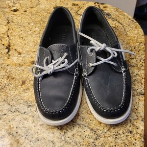 LL Bean woman's boat shoes, Size 9